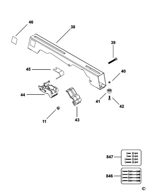 DeWalt DE7025 Type 2 Bracket Spare Parts 